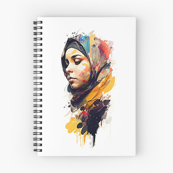 Item preview, peaceful, colorful, Muslima designed and sold by MK3DESIGN.