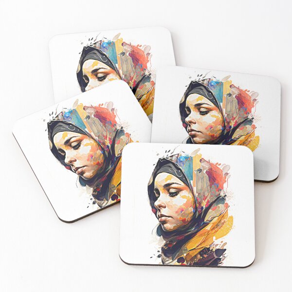 Item preview, peaceful, colorful, Muslima designed and sold by MK3DESIGN.