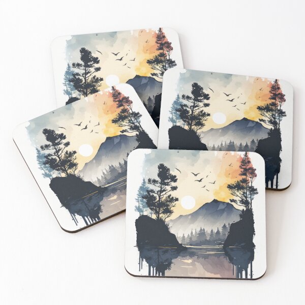 Item preview, Watercolor Naturescape  designed and sold by Enea Kelo.