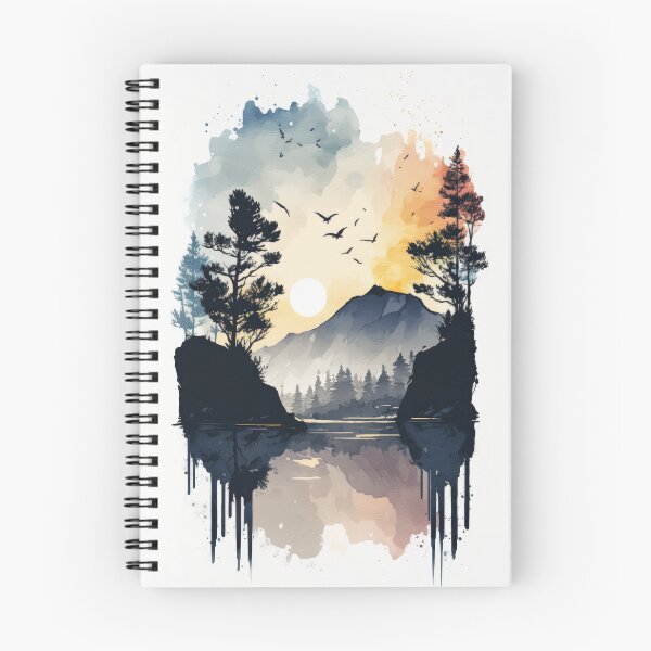 Item preview, Watercolor Naturescape  designed and sold by Enea Kelo.