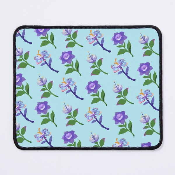Item preview, Estampado de flores Sumeru (azul) designed and sold by casserolestan.