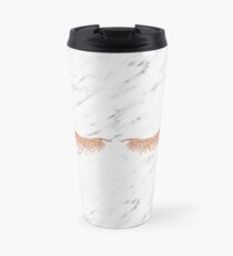 Roségold Marmor Wimpel Neid Thermosbecher