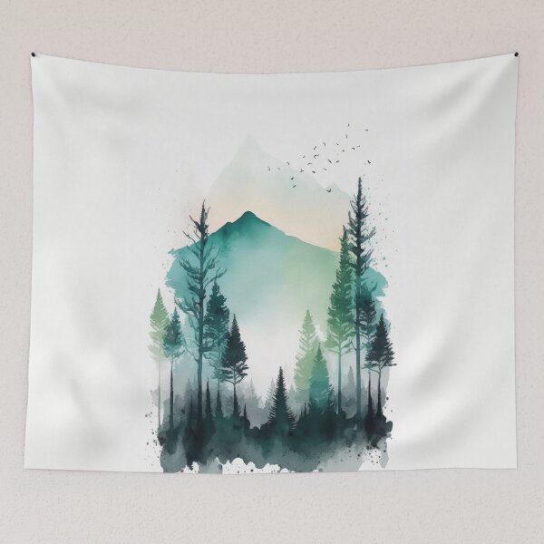 Item preview, Watercolor Naturescape  designed and sold by Enea Kelo.