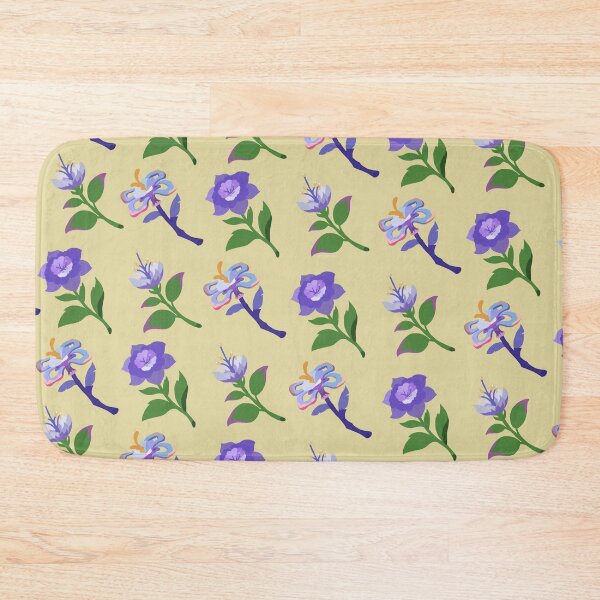 Item preview, Sumeru Flowers Print (Beige) designed and sold by casserolestan.