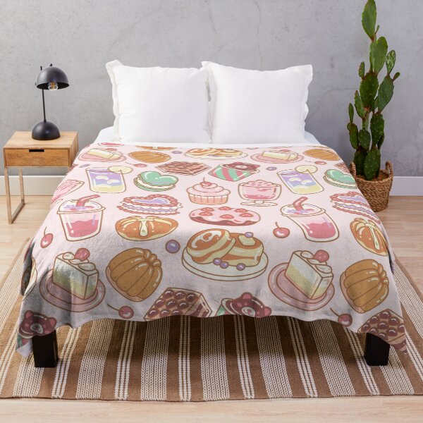 Item preview, Sweets Seamless Pattern Pink designed and sold by MadeByBeata.