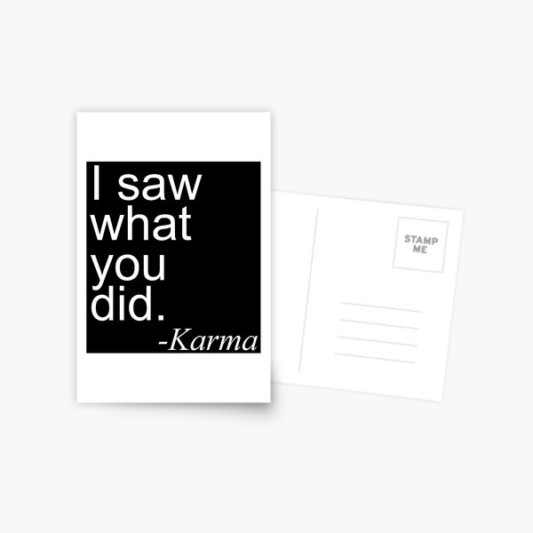 Item preview, KARMA designed and sold by abstractee.