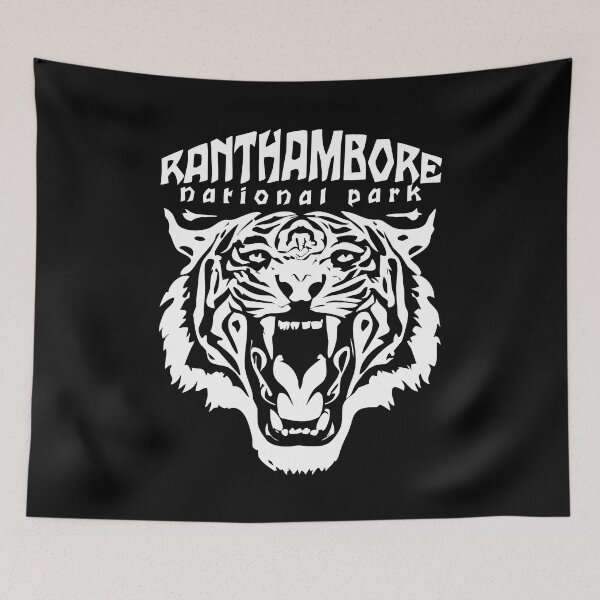 Item preview, Ranthambore National Park | Rajasthan India | Tiger Face designed and sold by TMBTM.