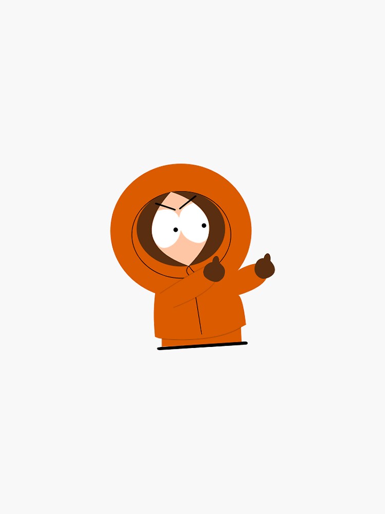 "South Park Kenny Sticker" Sticker For Sale By Ash897 | Redbubble