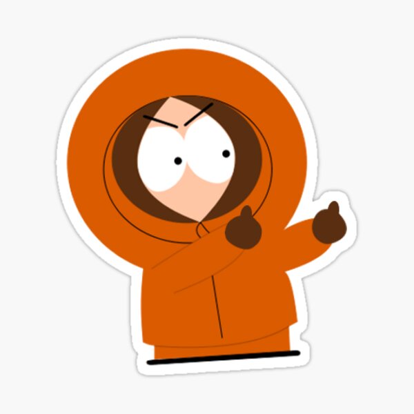 South Park Kenny Stickers for Sale