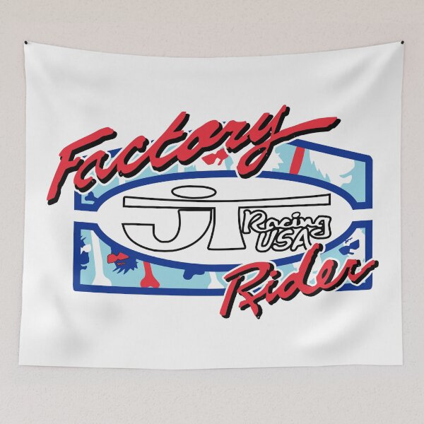 Item preview, JT Racing USA vintage BMX logo Factory Driver Hawaiian Special designed and sold by Artyssytb.