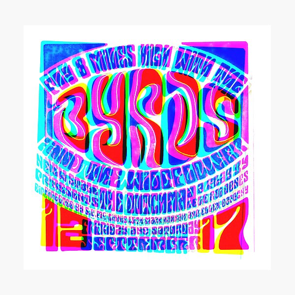 Item preview, The Byrds designed and sold by GRAFIKA65.