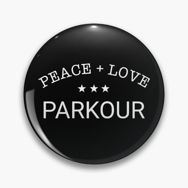 Item preview, Peace Love Parkour Urban Running  designed and sold by The Junto Shop.