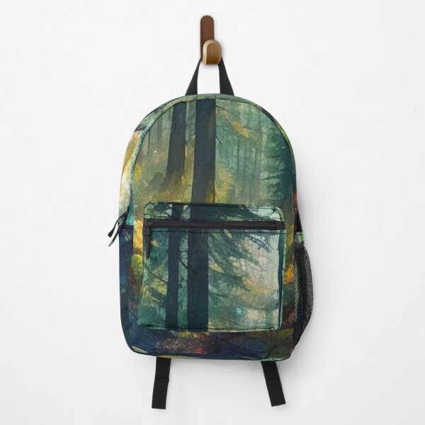 Item preview, Watercolor Boreal Forest designed and sold by Verdant Rose Studio.