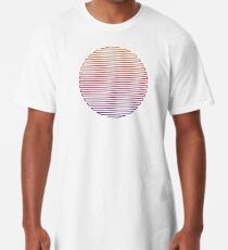 Camiseta larga Luz lineal