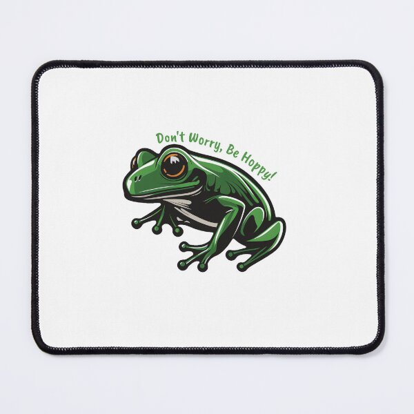 Item preview, Don't worry be hoppy - Frog designed and sold by Gerald Waters.