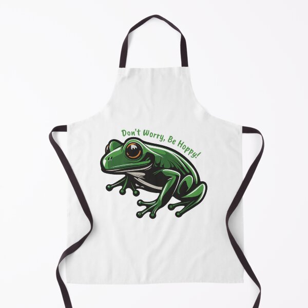 Item preview, Don't worry be hoppy - Frog designed and sold by Gerald Waters.