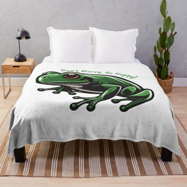 Item preview, Don't worry be hoppy - Frog designed and sold by Gerald Waters.