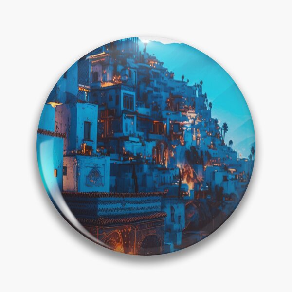 Item preview, Chefchaouen The Blue City designed and sold by Beastlypixels.