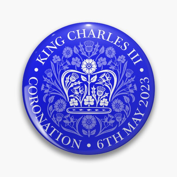 Item preview, The Coronation of King Charles III White Logo designed and sold by Duncan Day.