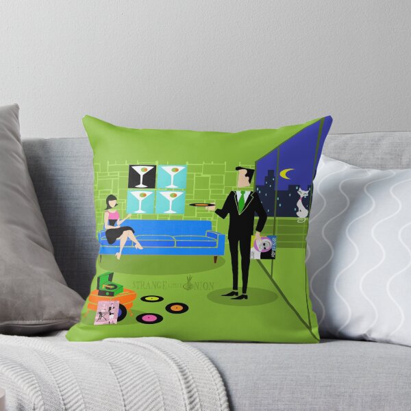 Item preview, Retro Urban Cartoon Couple designed and sold by StrangeLilOnion.