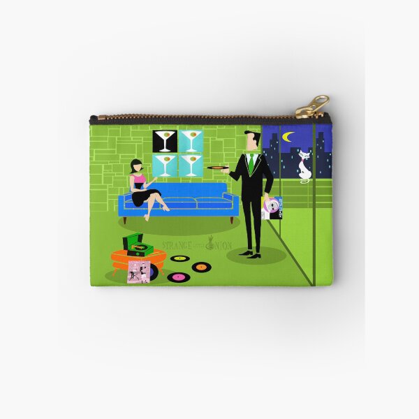 Item preview, Retro Urban Cartoon Couple designed and sold by StrangeLilOnion.