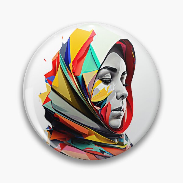 Item preview, abstract color Muslima designed and sold by MK3DESIGN.