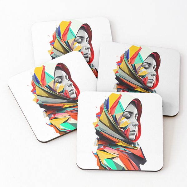 Item preview, abstract color Muslima designed and sold by MK3DESIGN.