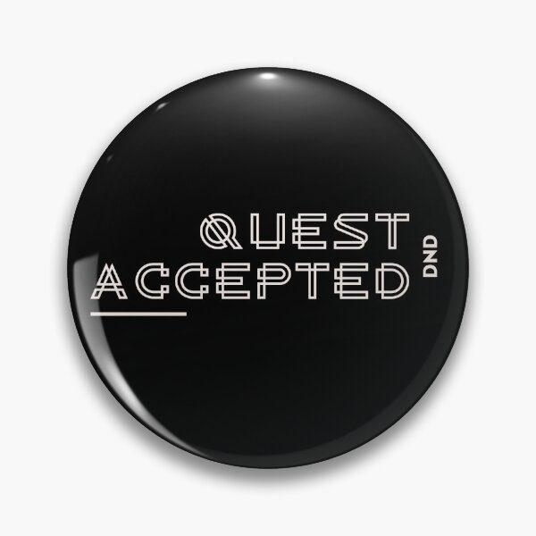 Item preview, Quest Accepted DND T-shirt Design | Dungeons and Dragons T-shirt designed and sold by GenerationalArt.