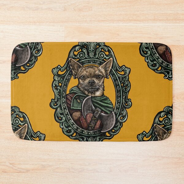 Item preview, Dog Cameo: Battle Axe Chihuahua  designed and sold by FreyStrandDraws.