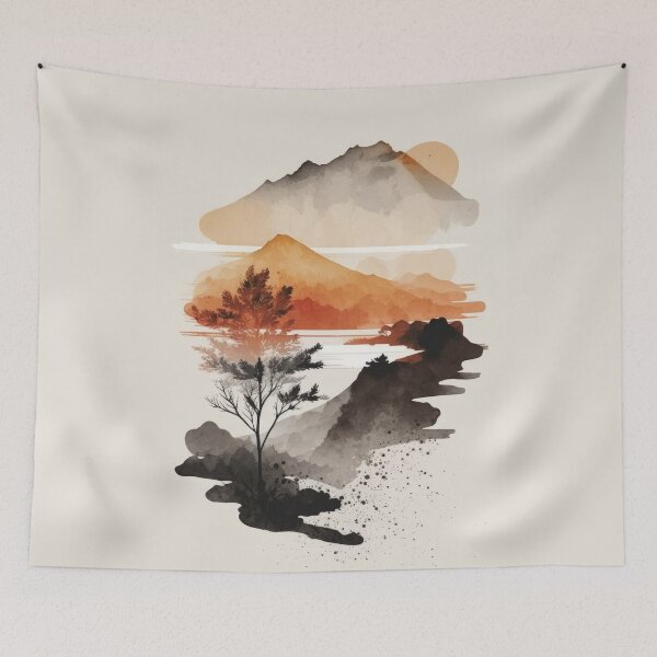 Item preview, Watercolor Naturescape  designed and sold by Enea Kelo.