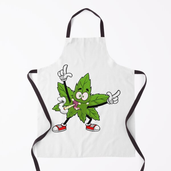Item preview, Happy Marijuana Leaf With Joint Dancing designed and sold by HitToon.