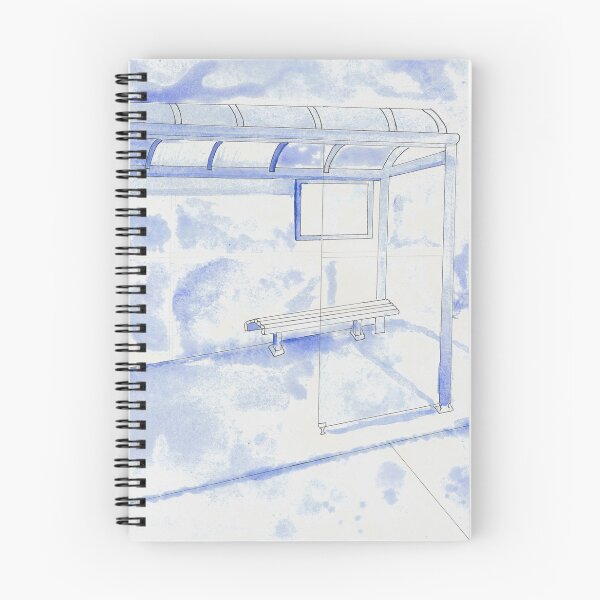 Item preview, blue bus shelters designed and sold by Rosemarie  Caron.
