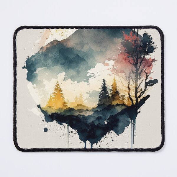 Item preview, Watercolor Naturescape designed and sold by Enea Kelo.