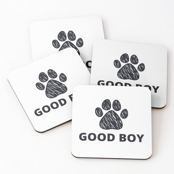 Item preview, Black Good Boy Cute Puppy Play Paw designed and sold by stephenop92.
