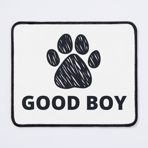 Item preview, Black Good Boy Cute Puppy Play Paw designed and sold by stephenop92.