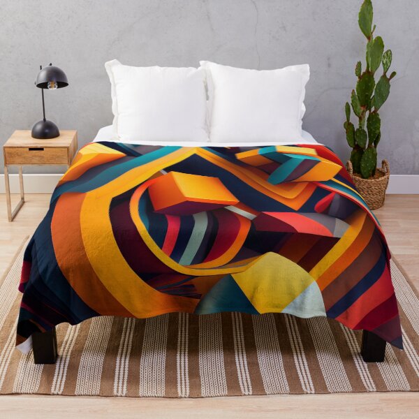 Item preview, Bold and Vibrant Geometric Shapes for Modern Design Abstract Art  designed and sold by PosterManiaRo.