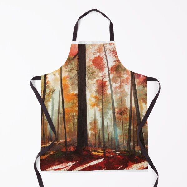 Item preview, Watercolor Temperate Forest designed and sold by Verdant Rose Studio.