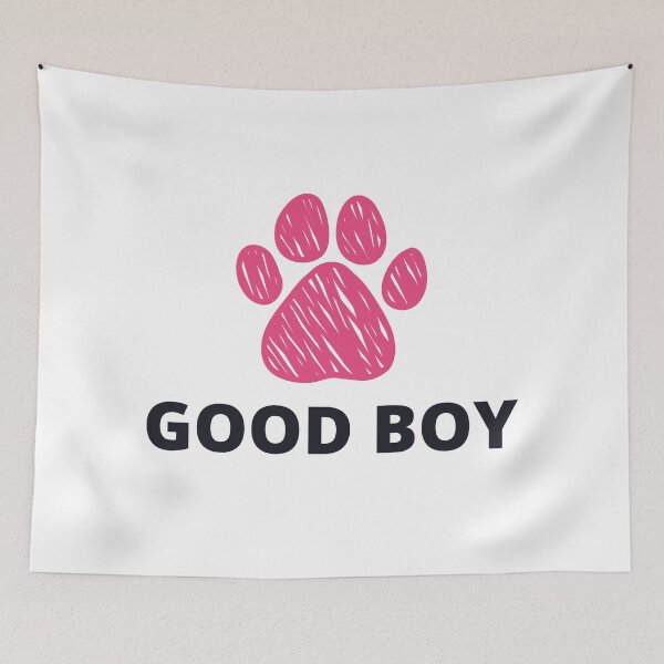 Item preview, Pink Good Boy Cute Puppy Play Paw designed and sold by stephenop92.