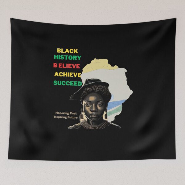 Item preview, Honoring Past Inspiring Future Black History Month,  designed and sold by california87.
