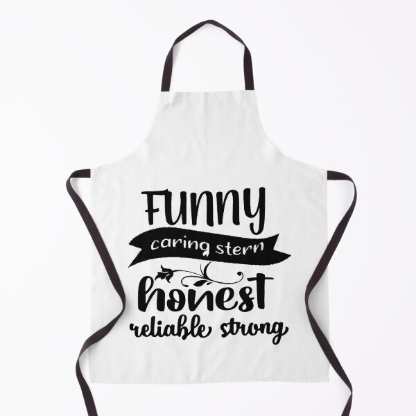 Item preview, Personal Qualities Typography Design, funny caring stern honest reliable strong designed and sold by RedArtsDesign.