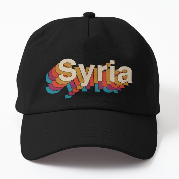 Flag of Syria Unisex Classic Vintage Baseball Cap Mens Womens Trucker Hats
