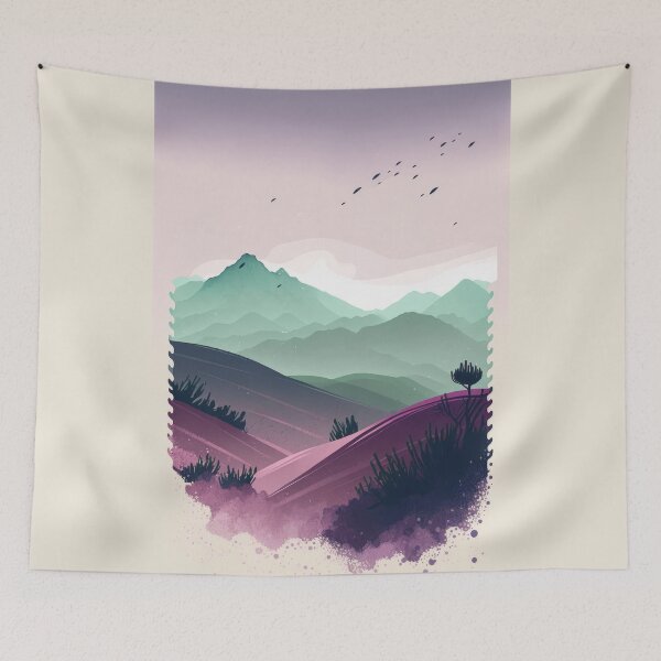 Item preview, Watercolor Naturescape  designed and sold by Enea Kelo.