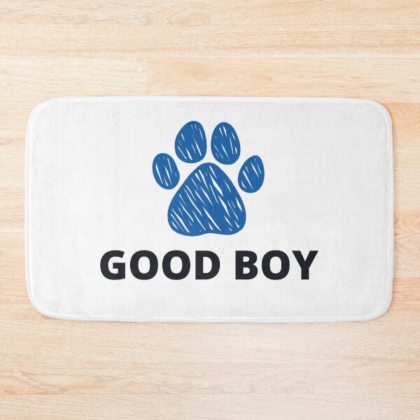 Item preview, Blue Good Boy Cute Puppy Paw designed and sold by stephenop92.