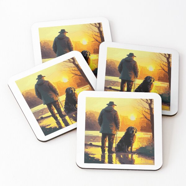 Item preview, Owner walking the dog designed and sold by via-colab.