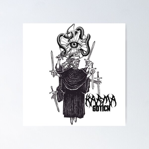 Item preview, Satan Karma Ghotic designed and sold by Fahmimii.