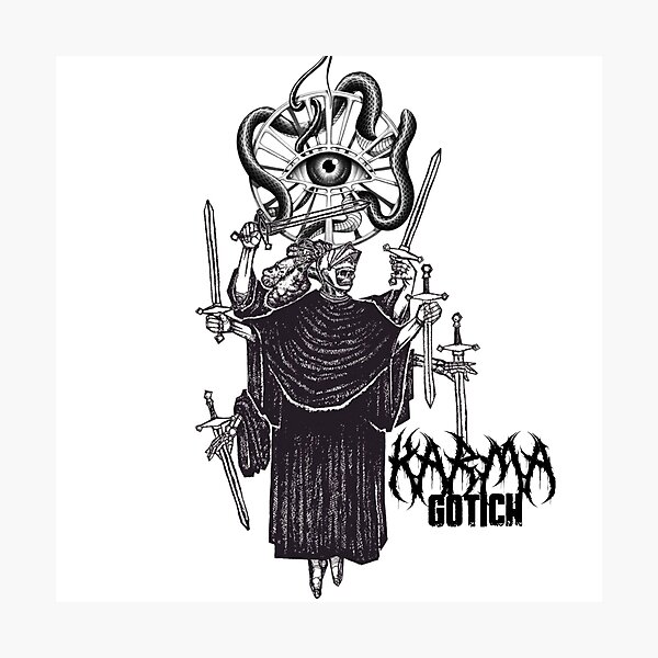 Item preview, Satan Karma Ghotic designed and sold by Fahmimii.