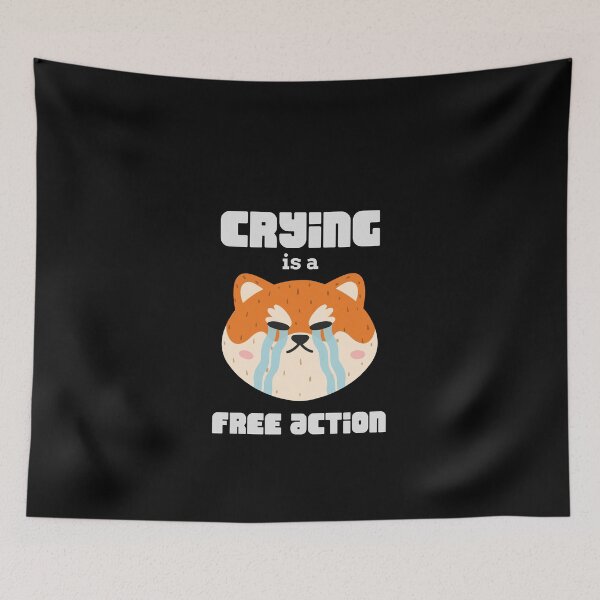 Item preview, Crying is a Free ActionDND T-shirt Design | Dungeons and Dragons T-shirt designed and sold by GenerationalArt.