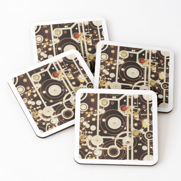 Item preview, Sci-fi Steampunk Circuit Board Network designed and sold by Fine Prints.