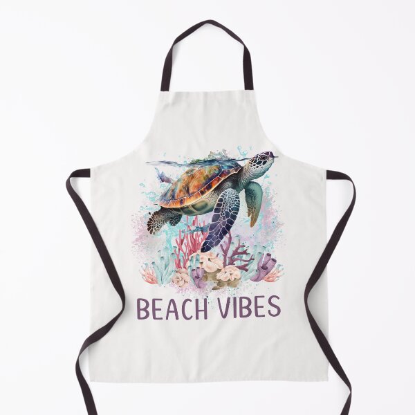 Item preview, Beach Vibes Sea Turtle designed and sold by HappyLifeCreate.