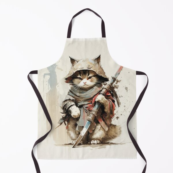 Item preview, Samurai Cat Design 1 designed and sold by PrintedBeat.